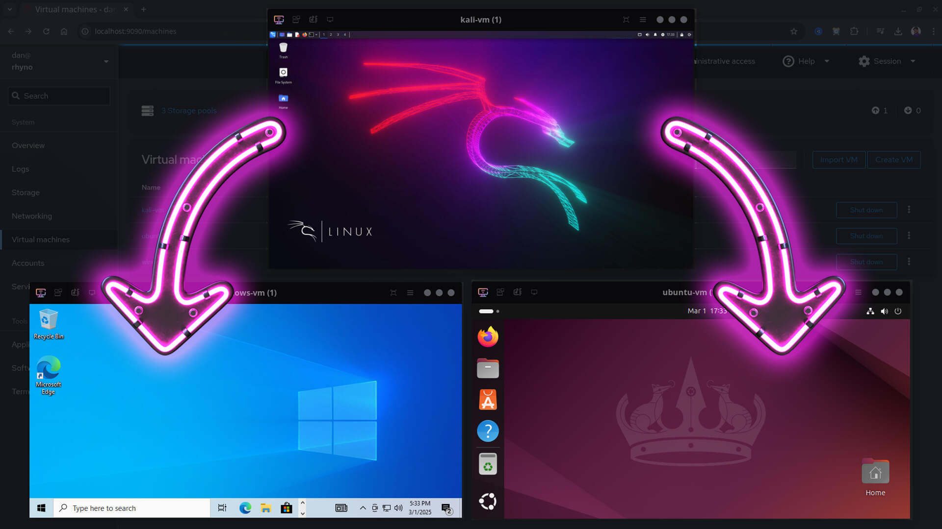 Pen-Test Lab PART 3 - Installing an Ubuntu VM on QEMU/KVM
